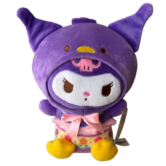 Sanrio Hello Kitty & Friends Kuromi Character 11" Plush Toy Spring Figure NWT - Picture 1 of 5